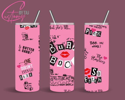 Burn Book Mean Girls 20 Oz Tumbler